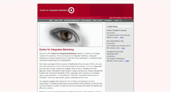 Desktop Screenshot of centreforintegratedmarketing.com